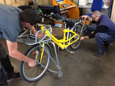 Création d’un atelier de réparation de vélos à assistance électrique à l’ESAT du Brezet géré par l'ADAPEI 63
