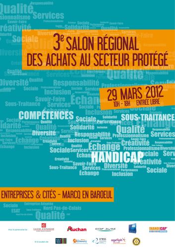 3ème édition du Salon régional des Achats au Secteur Protégé dans le Nord Pas de Calais