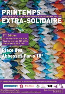 6ème édition du Printemps Extra Solidaire du 27 mai au 1er juin